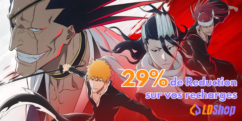 🔥 BLEACH: Soul Resonance – Recharger moins cher avec LDShop (Guide Complet 2026)
